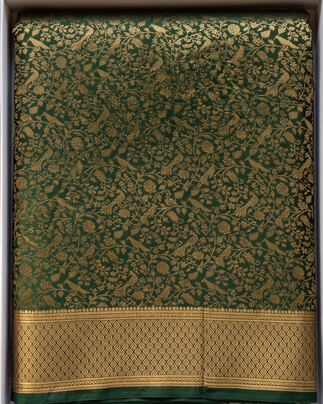 Deepa - Heritage Peacock Zari Weave Saree