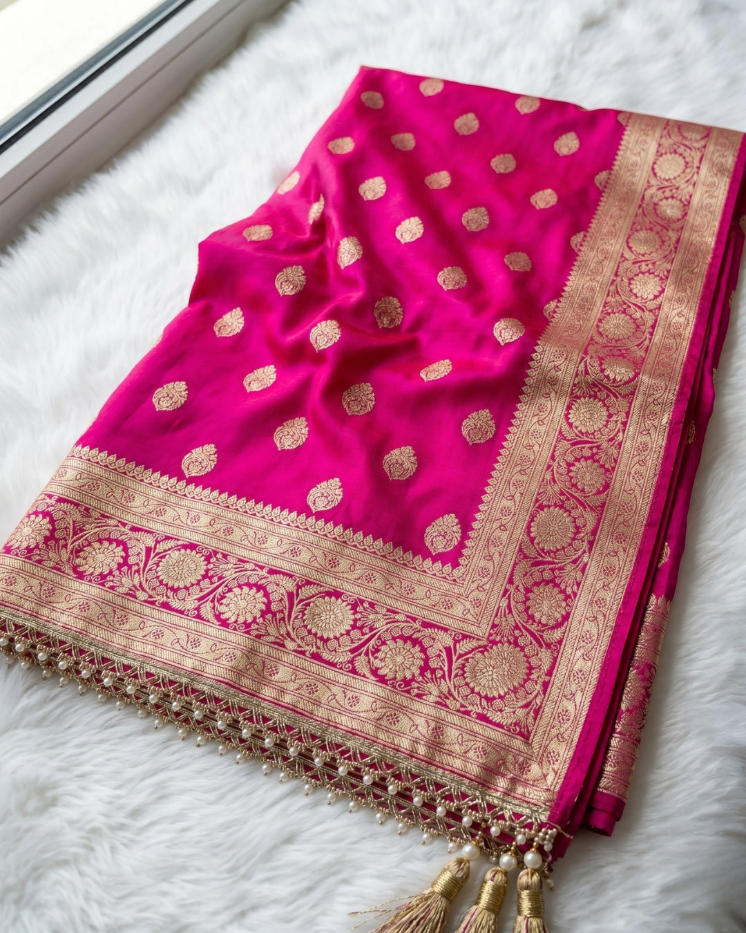 Barkha - Traditional Banarasi Brocade Silk Saree