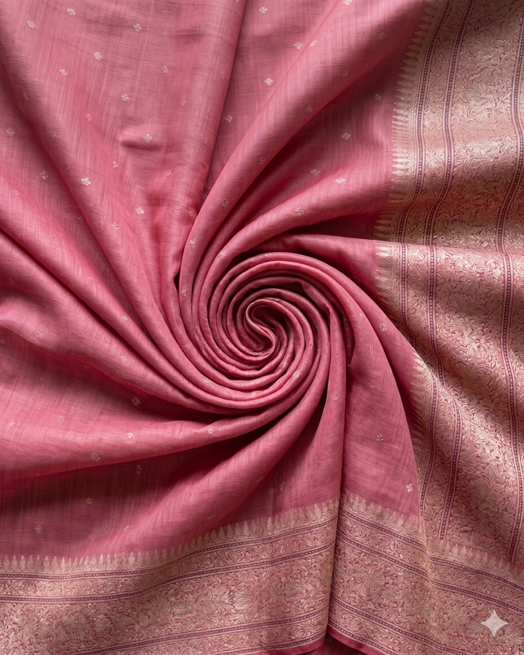 Aarini – Graceful Banarasi Pink Festive Saree