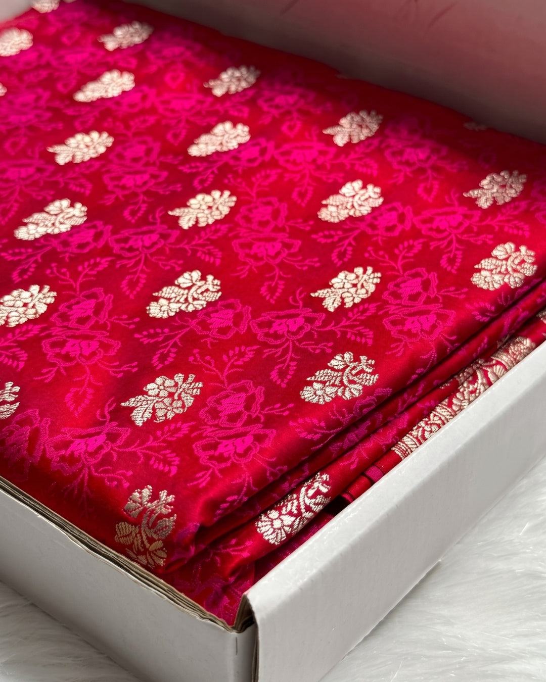 Esha - Rich Woven Banarasi Silk Saree