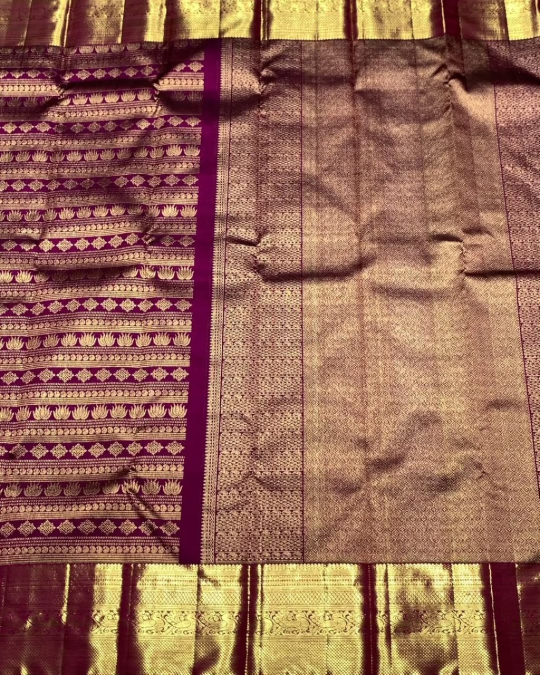 Sampriti - Orchid Purple Kanjivaram Saree