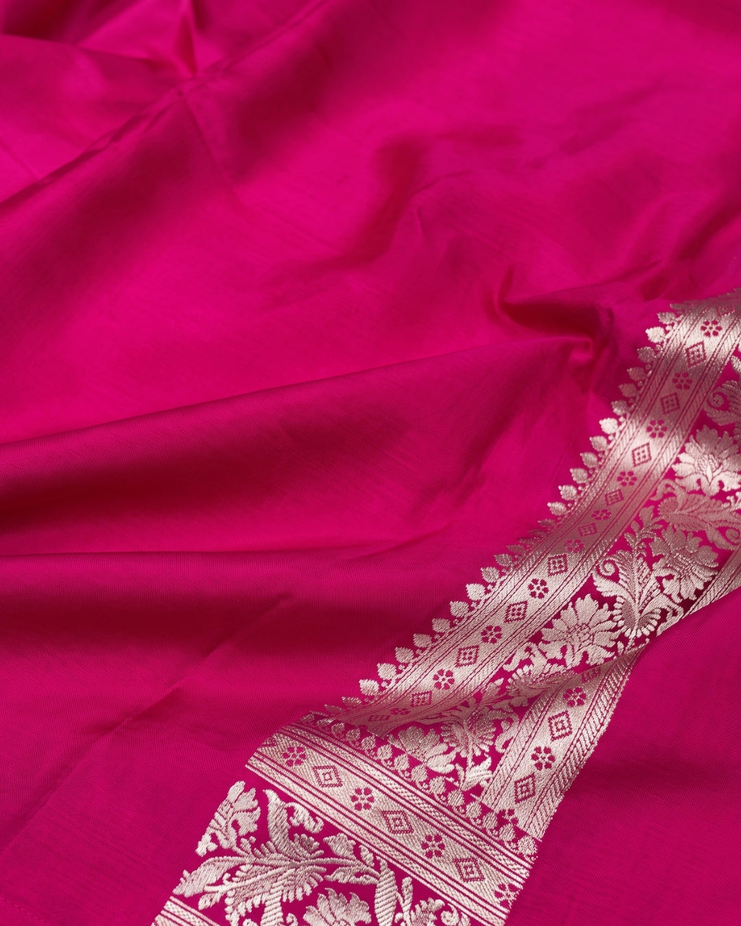 Hitakshi - Ivory Banarasi Silk Blend Wedding Saree