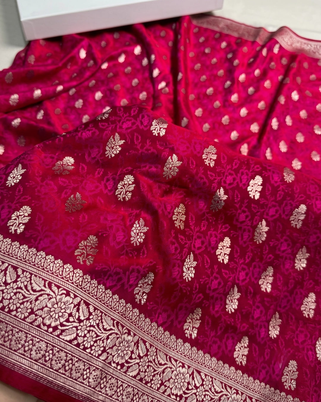 Esha - Rich Woven Banarasi Silk Saree