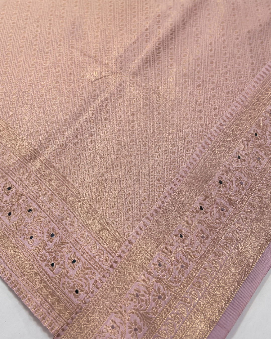Heli - Pink Heritage Banarasi Silk Saree