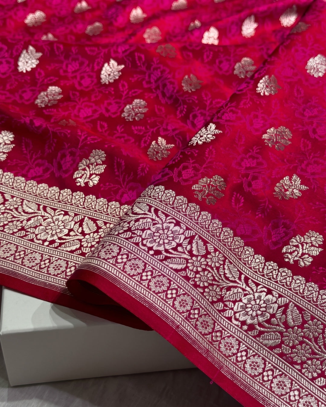 Esha - Rich Woven Banarasi Silk Saree