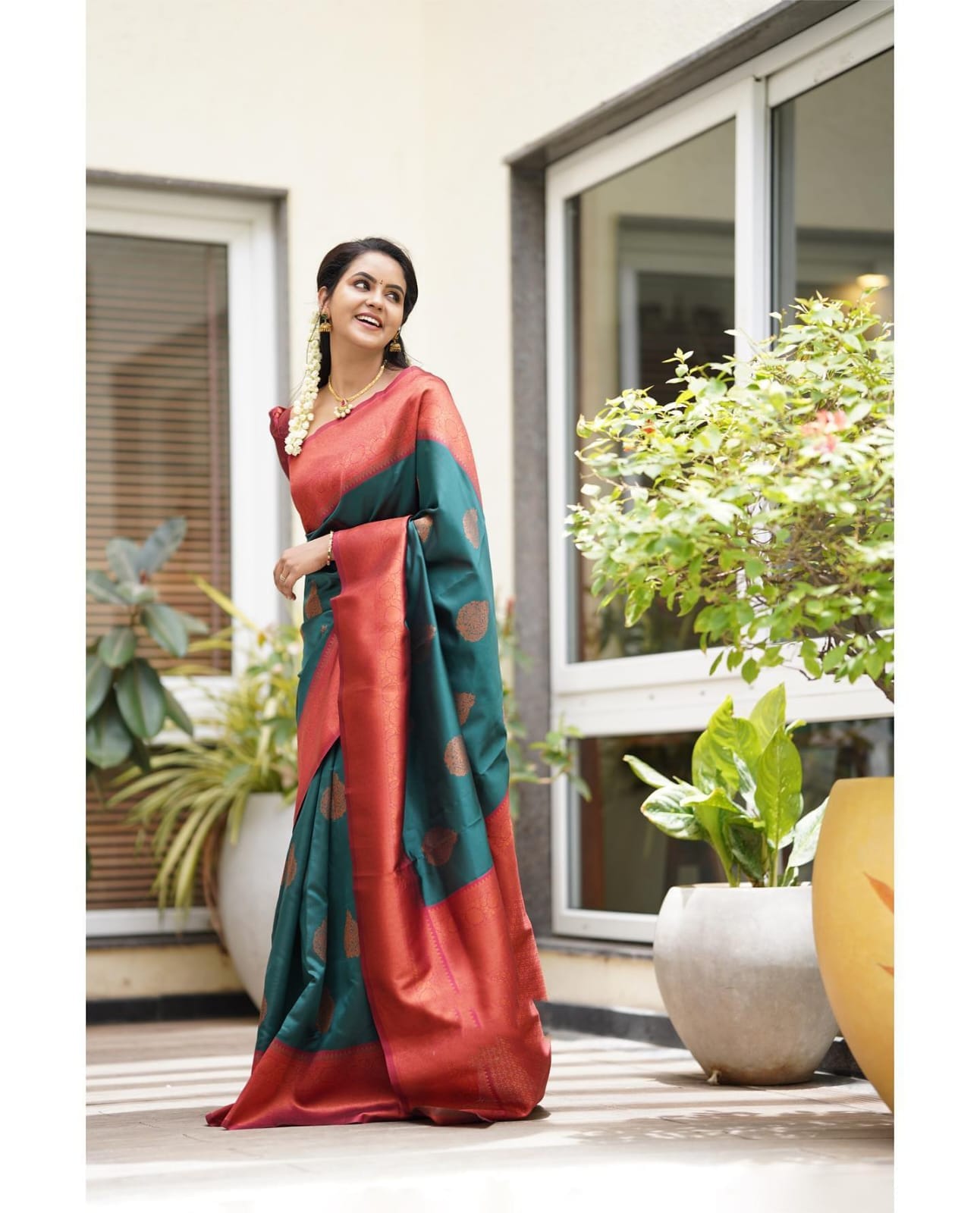 Ojas Rama Dianne Soft Silk Saree