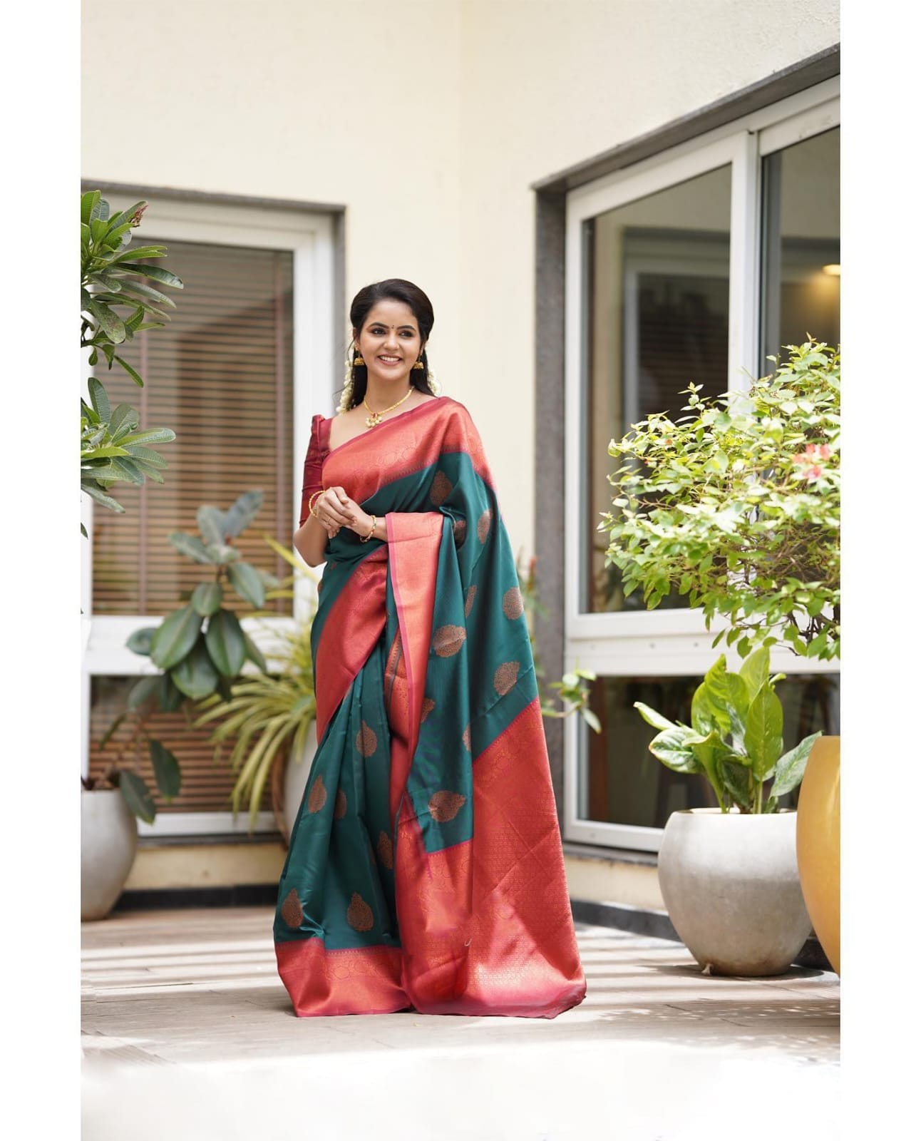 Ojas Rama Dianne Soft Silk Saree