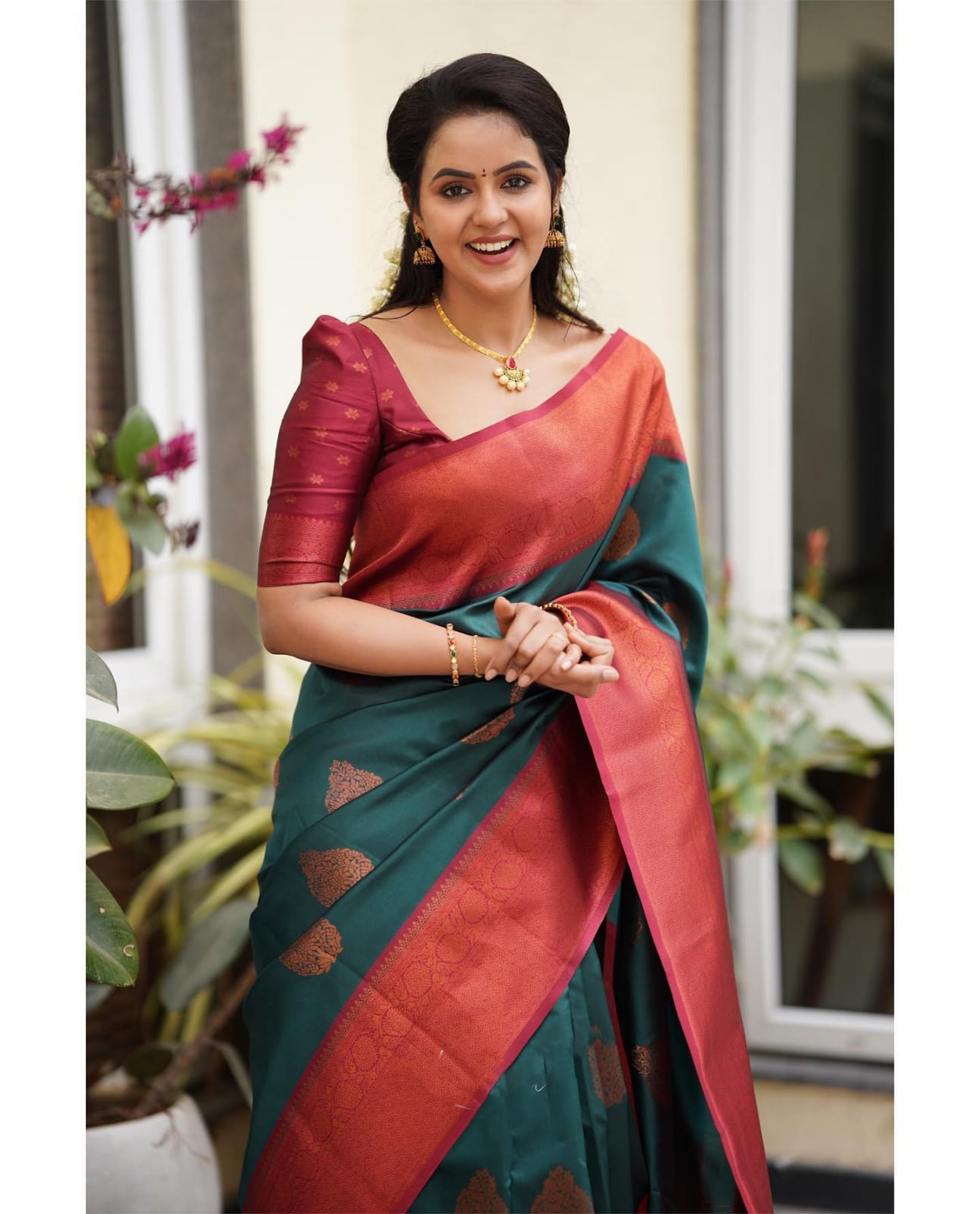 Ojas Rama Dianne Soft Silk Saree