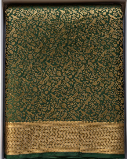 Deepa - Heritage Peacock Zari Weave Saree