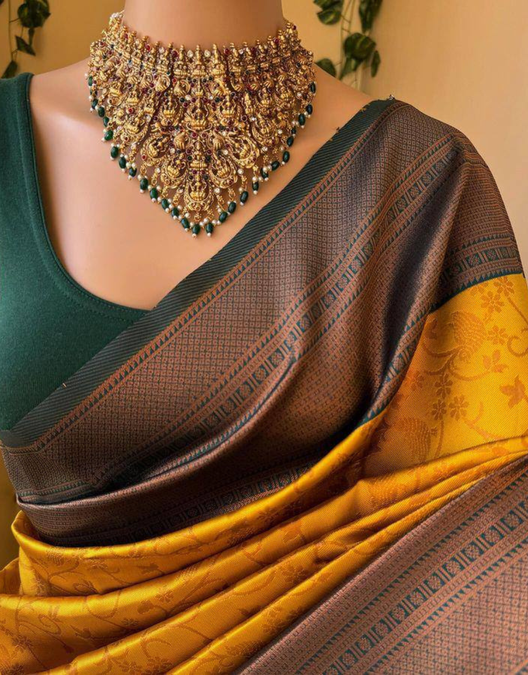 Kirti Yellow Soft Silk Saree