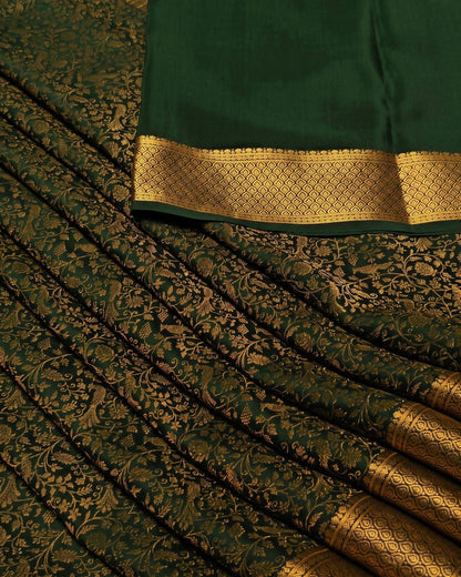 Deepa - Heritage Peacock Zari Weave Saree