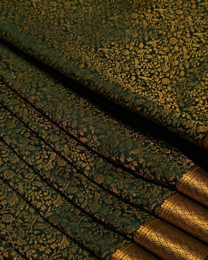 Deepa - Heritage Peacock Zari Weave Saree