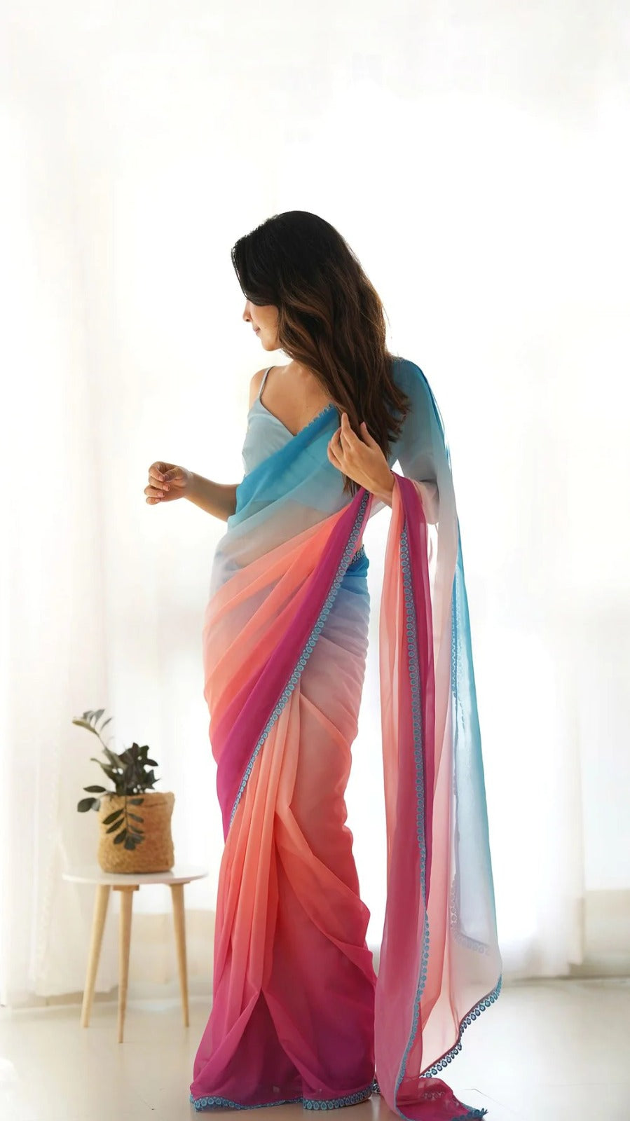 1-Min Ready To Wear Aaliya Saree