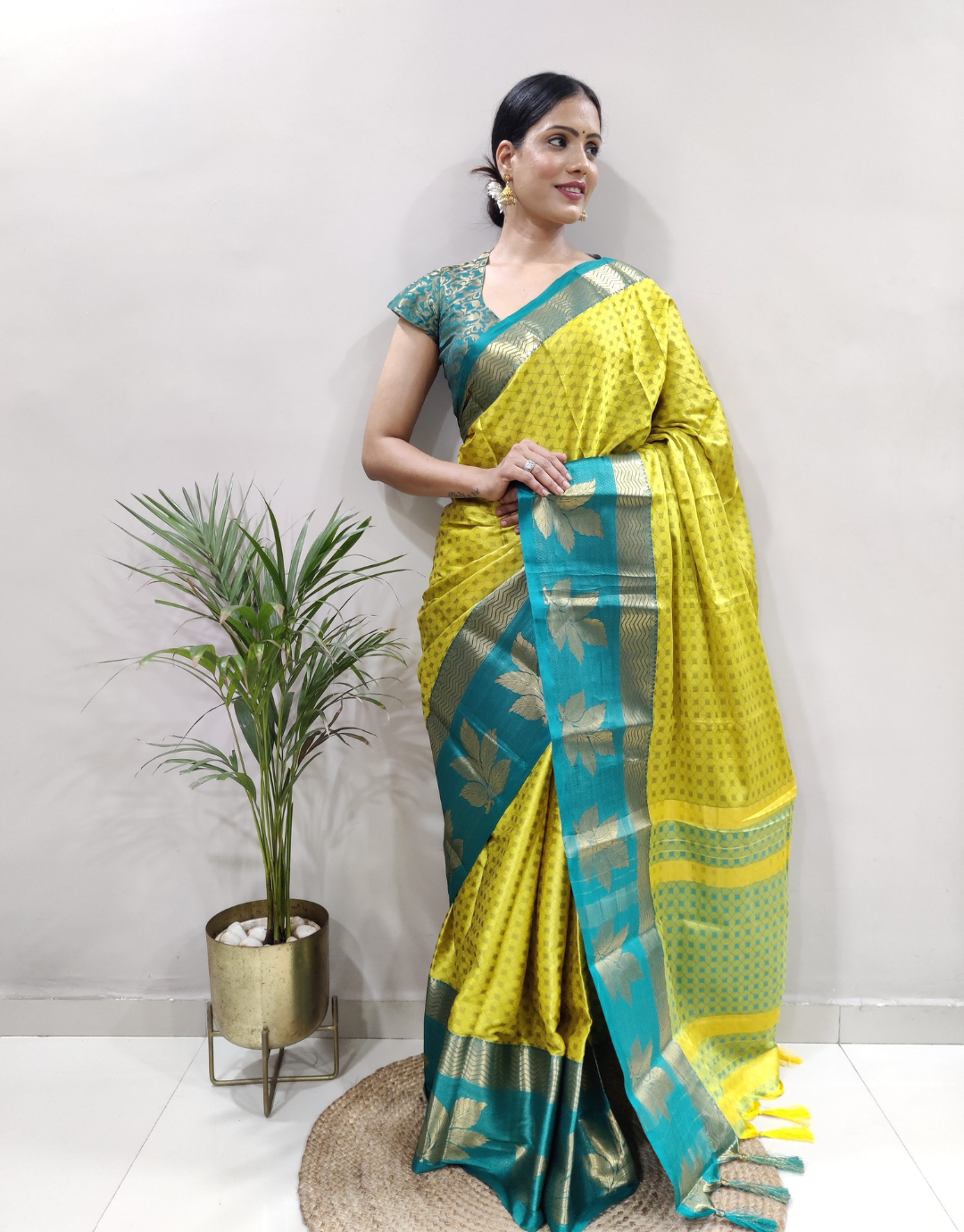 Ruchika Golden Dream Soft Silk Saree