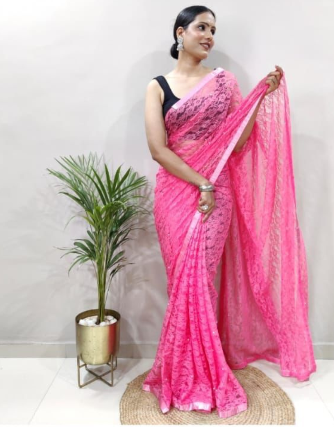 Rohini Designer Brasso Saree