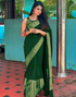 Shreya Green Soft Silk Saree