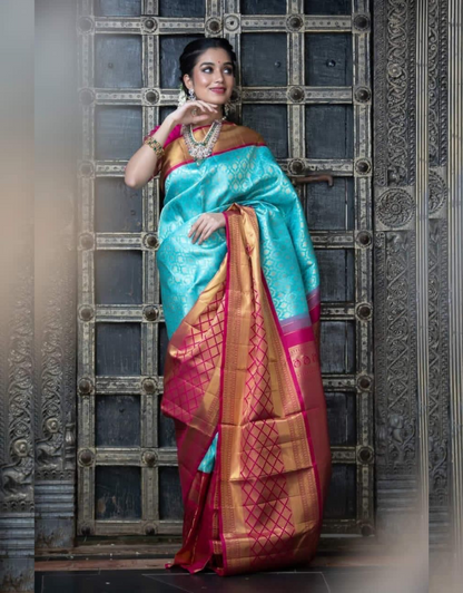 Yashvi Kanchipuram saree