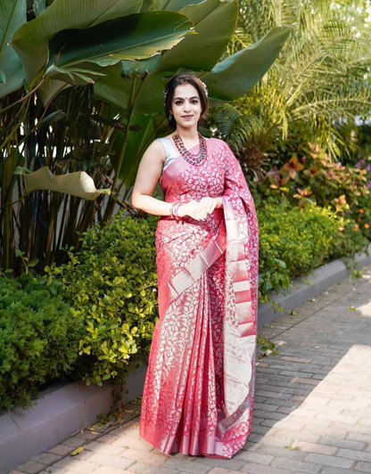 Janvi Banarasi Silk Saree