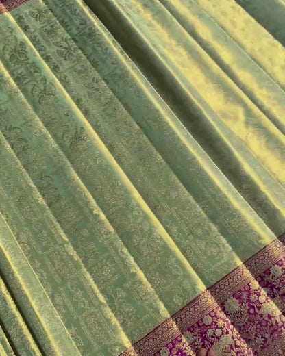 Riya - Classic Jacquard Banarasi Silk Saree