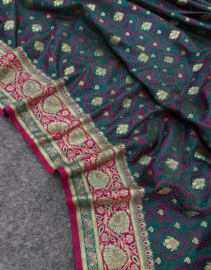 Subhdra Rama Banarasi Silk Saree