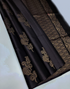 Sweta Black Litchi Silk Saree