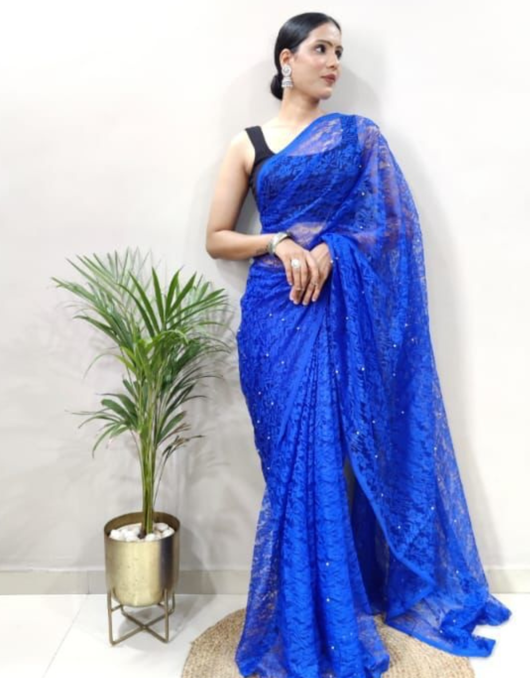 Rohini Designer Brasso Saree