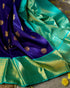 Lalita Blue Kanchipuram Silk Saree