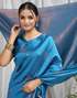 Alisha Celestial Blue Soft Silk Saree