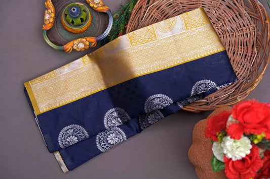 Veera Blue Soft Silk Saree