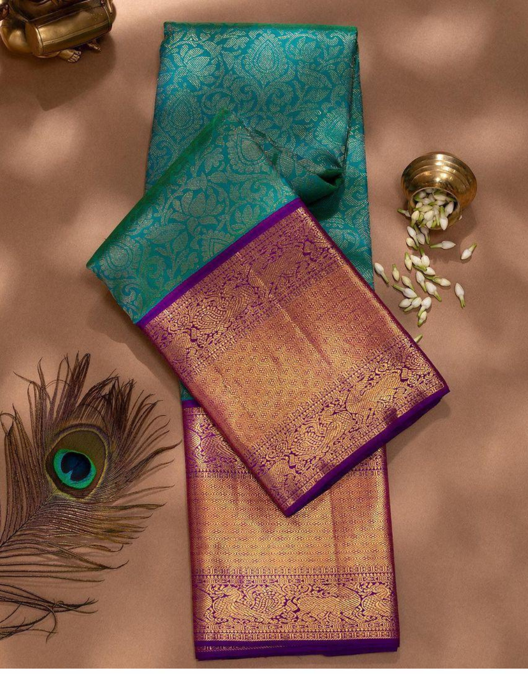 Janki Ramagreen Kanchipuram Silk Saree