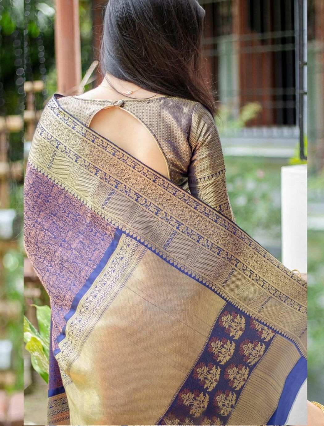 Shriya Purple Coloured Kanchipuram Silk Saree