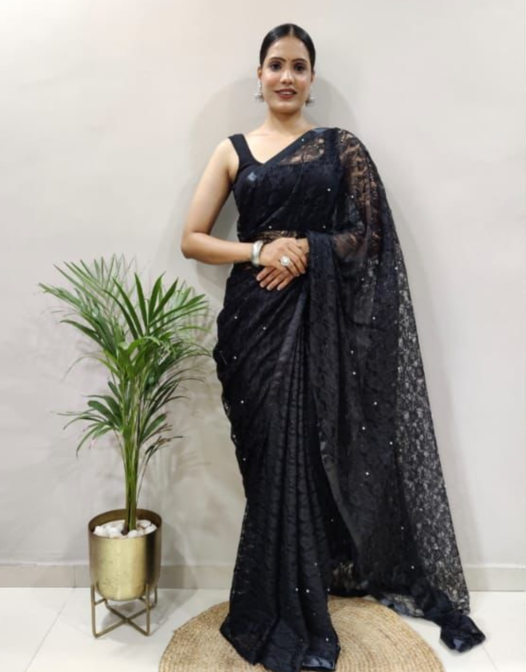 Rohini Designer Brasso Saree