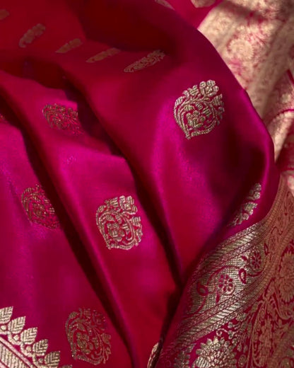 Barkha - Traditional Banarasi Brocade Silk Saree