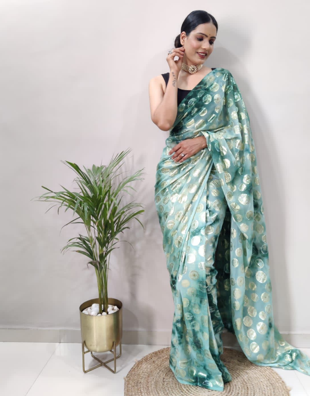 Himani Sea Green Ready To Wear