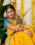 Payal Yellow Kanchipuram saree