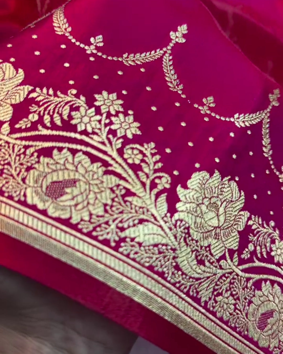 Kiara - Elegant Banarasi Wedding Silk Saree