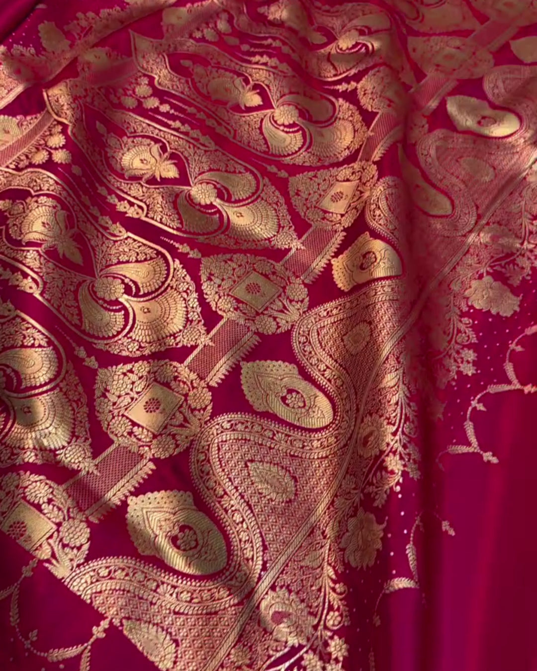 Kiara - Elegant Banarasi Wedding Silk Saree