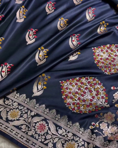 Viha -Royal Banarasi Wedding Silk Saree
