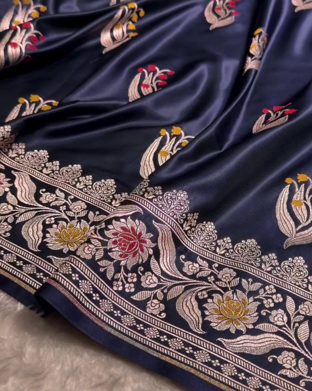 Viha -Royal Banarasi Wedding Silk Saree