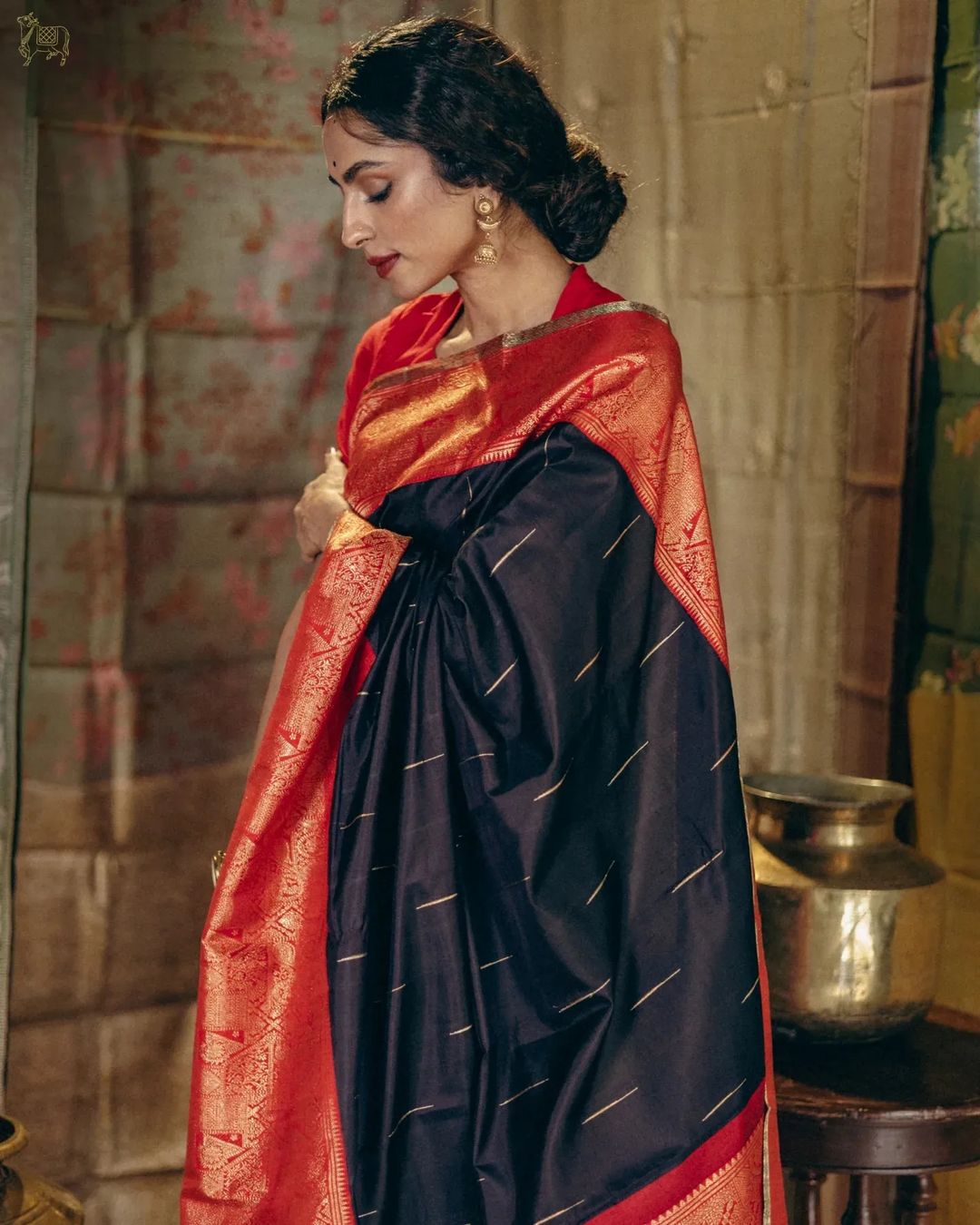 Pari Black Banarasi Silk Saree