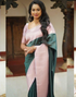 Urvashi Dark Green Soft Silk Saree