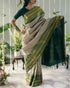 Jeel Green Banarasi  Silk Saree