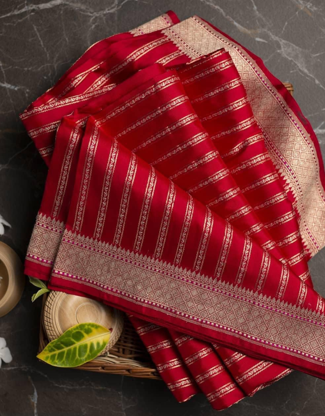 Geeta Red Soft Silk Saree