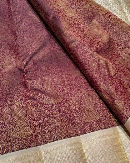 Kavya - Royal Peacock Heritage Soft Silk Saree