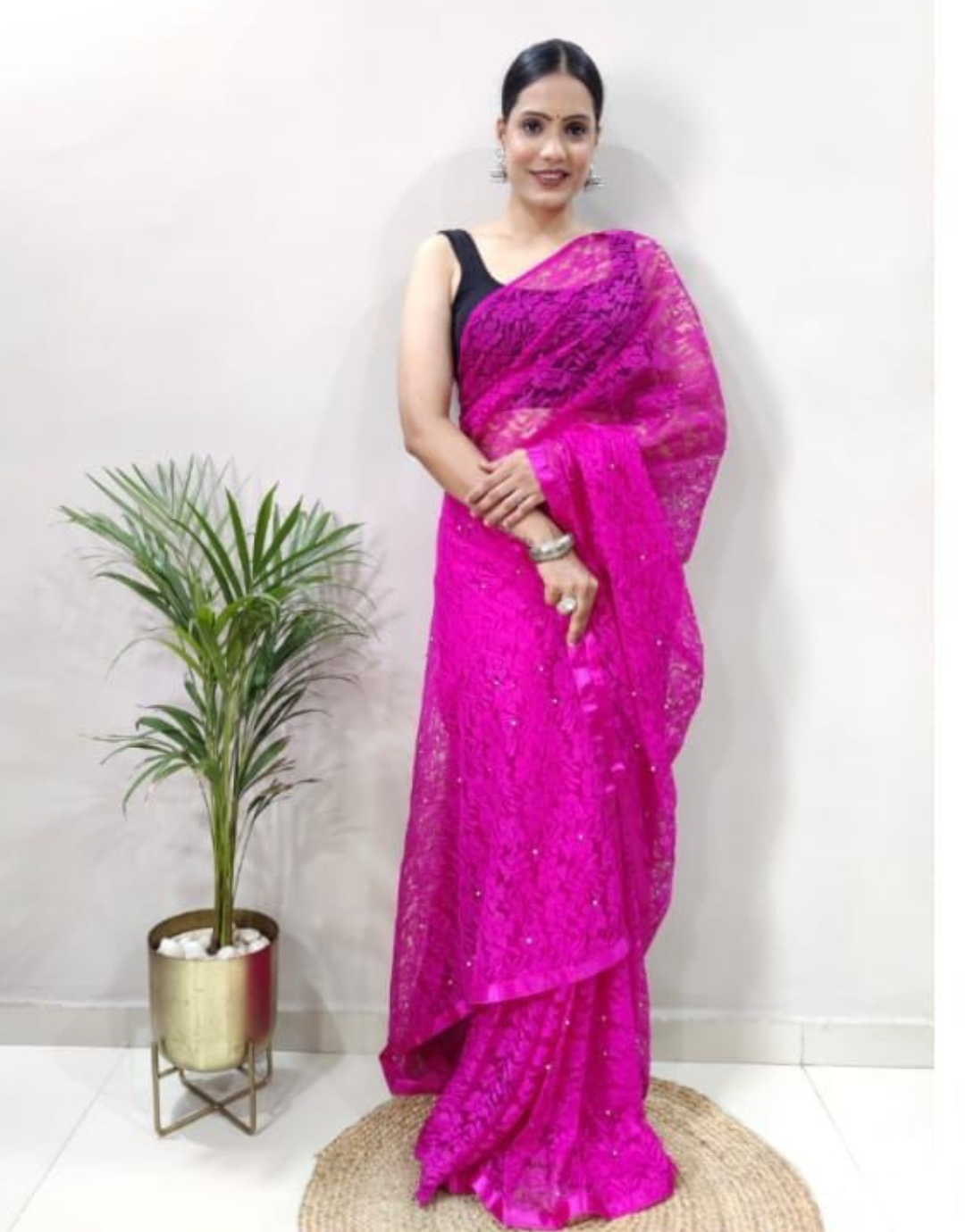 Rohini Designer Brasso Saree