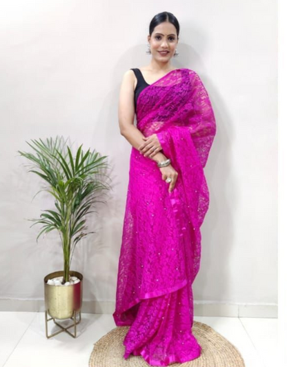 Rohini Designer Brasso Saree