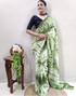 Ankita Green Ready To Wear Saree