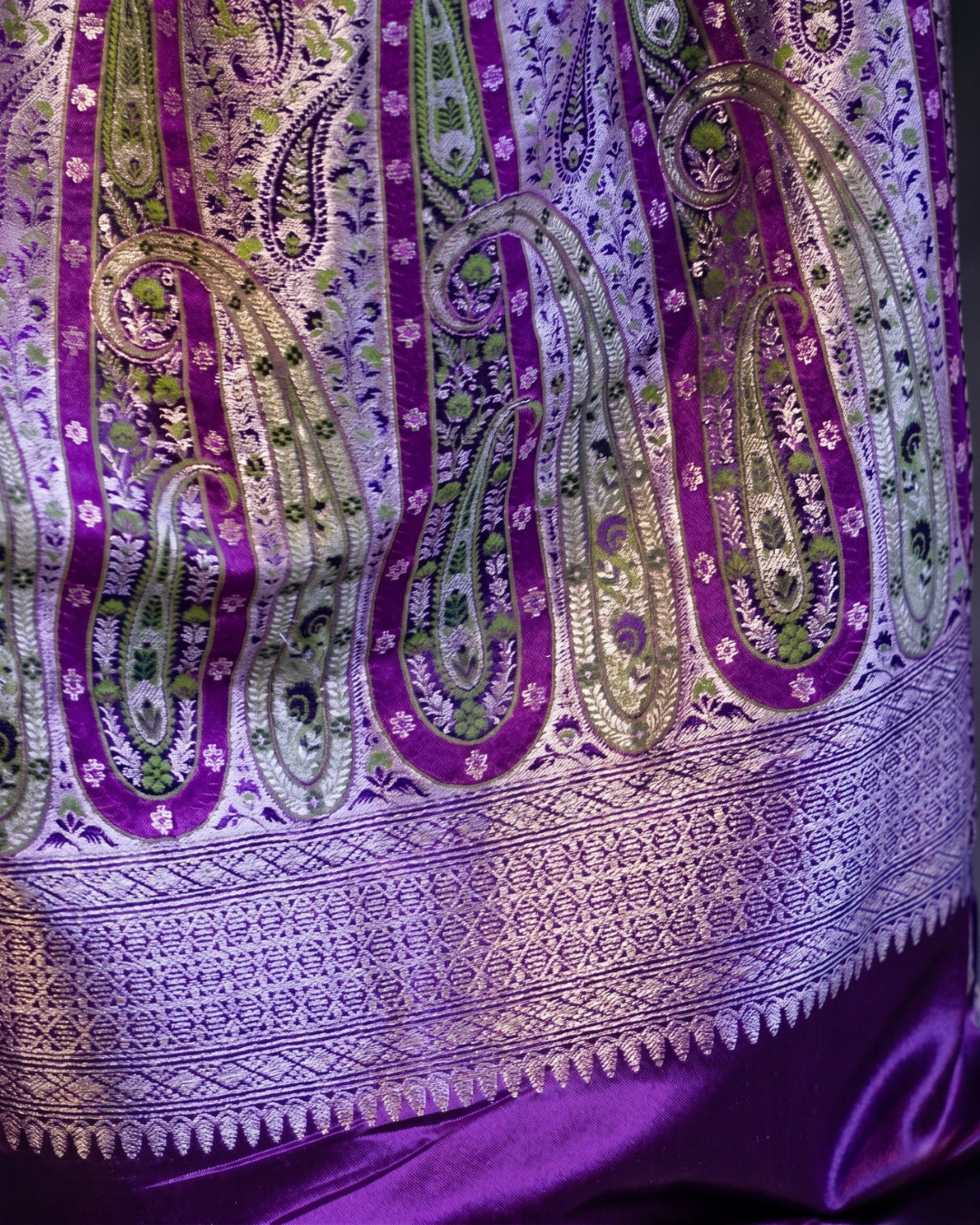 Bhumika - Heritage Purple Saree Collection