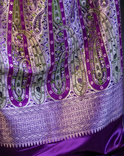 Bhumika - Heritage Purple Saree Collection