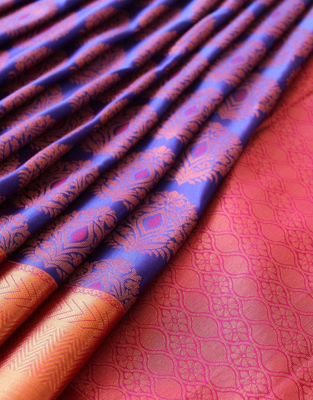 Sumi Purple Soft Silk Saree